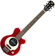 Pignose PGG200 CA Mini Chitarra Elettrica Candy Apple Rosso Amplificatore Integrato con Custodia