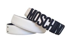 MOSCHINO cintura Belt scritta