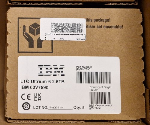 Pack ibm totalstorage - 5, x