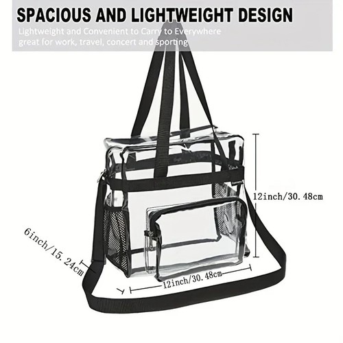 Borsa trasparente pvc - pvc,