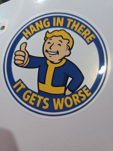 Adesivo fallout vault boy - fallout,
