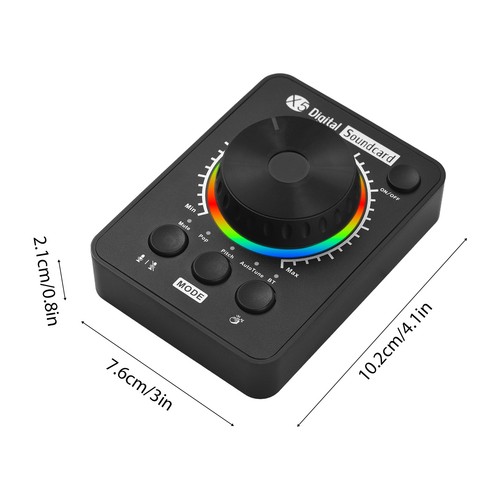 Scheda audio esterna live