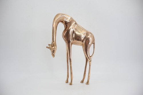 Statua giraffa vintage grande