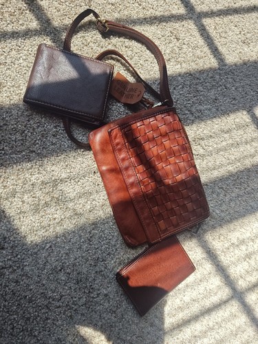 Borsa tracolla vera pelle - a,