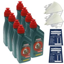 8 Litro Castrol Transmax Atf Dx III Multivehicle Automatico Cambio 236.9 Set
