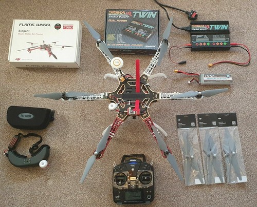 Dji f550 esacottero futaba t8j - f550,