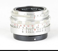Meyer Optik Gorlitz Q Primotar E 3,5/80 mm obiettivo a V rosso per Pentacon Six