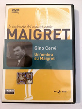 UN'OMBRA SU MAIGRET LE INCHIESTE DEL COMMISSARIO DVD COME NUOVO 