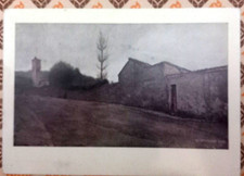 ALBANO FG COL NVG 1934 UNA STRADA DA UN  DIS. DI WALTER LAZZARO