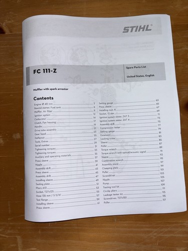 111 fc111 stihl - 111,