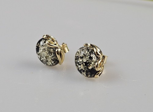 Orecchini piccoli oro - , verde