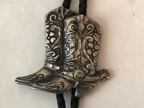 Stivali cowboy argento - da,