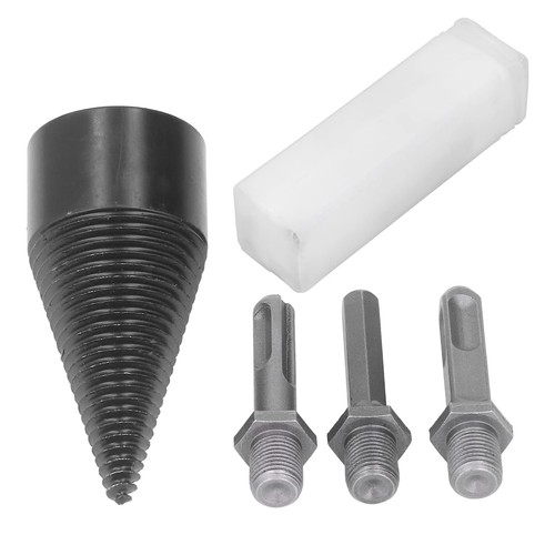 Wood splitter drill bits set - drill,