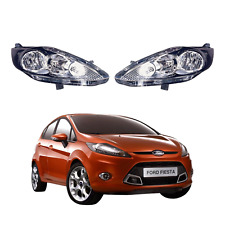 Kit Fari Proiettori Elettrici Dx / Sx per FORD Fiesta Vi dal 2008 PARABOLA NERA