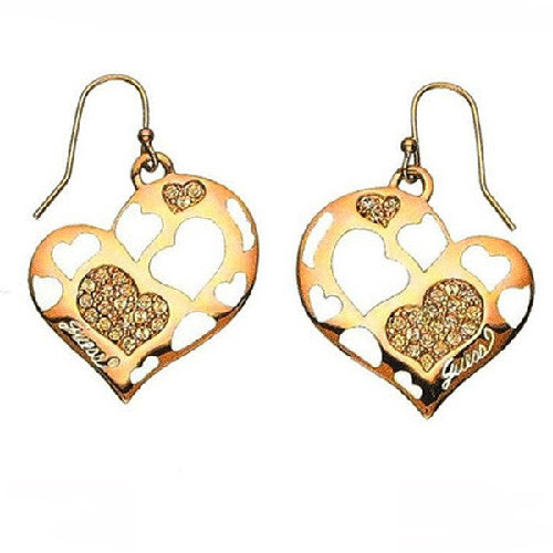 Orecchini guess heart - orecchini,