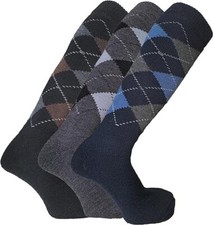 Calze Termiche Lunghe calzini UOMO Lunghi in Spugna, Pesanti | 6 Paia