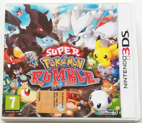 3ds super pokemon rumble - 3ds,