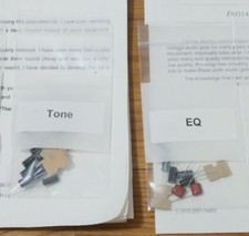 Sansui AU-555A Tone control & EQ restauro aggiornamento kit