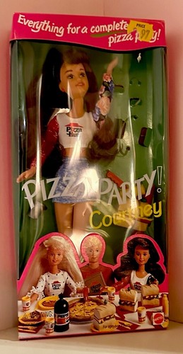 Barbie pizza party - pizza,