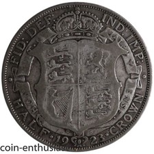 1923 Regno Unito mezza corona