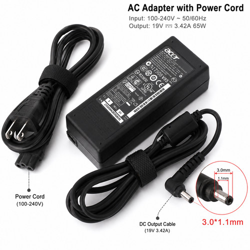 Acer 19v 42a 65w - 19v, 3.42a