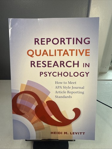 Reporting qualitative research - reporting,