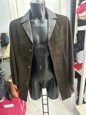 Giacca In Pelle Uomo Man Tg48