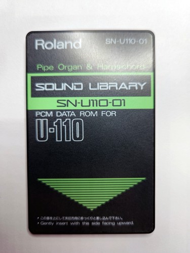 Roland sound library - sound,