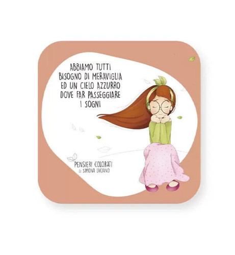 Calamita pensieri colorati - pensieri, di