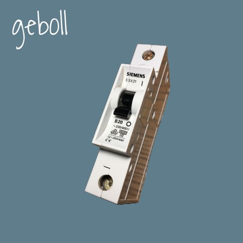 Siemens 5sx21 b20 mcb - siemens,