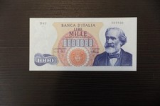 1000 Lire Giuseppe Verdi 4 gennaio 1968 FDS R2