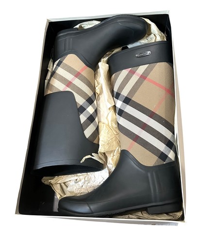 Stivali pioggia burberry - stivali,