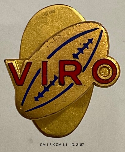 Viro bologna rugby distintivo - rugby,