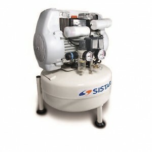 Compressore secco silenzioso - compressore, a
