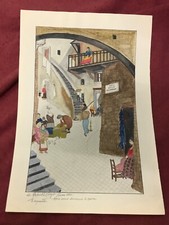 ORIGINALE Roma 1992 - Arco delle Azimelle - Ghetto - Firmato - Sconosciuto - Colorato