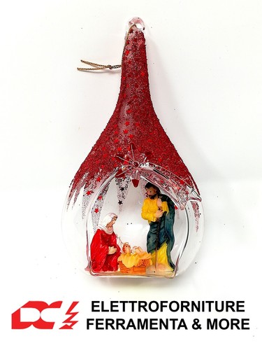 Decorazione natalizia vetro - decorazione,