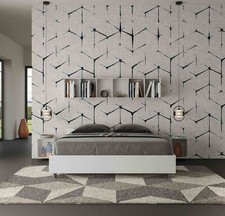 Letto legno matrimoniale NUAMO 160x190 con o senza contenitore bianco frassino