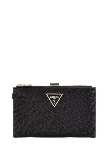 Guess portafoglio laurel nero - guess,