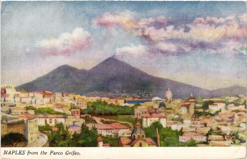 Cpa napoli from the parco - cpa,