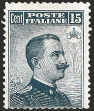 Italia Regno 1909 Michetti 15