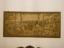 Arazzo da parete antico con