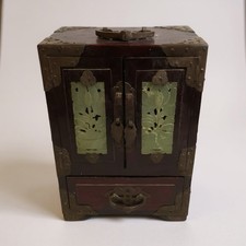 Portagioie cinese in legno dei