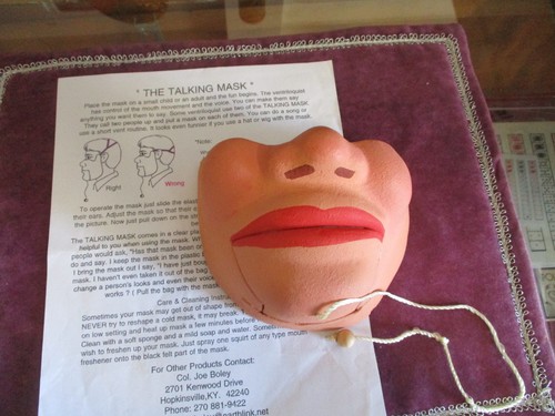 Rara maschera parlante - rara,