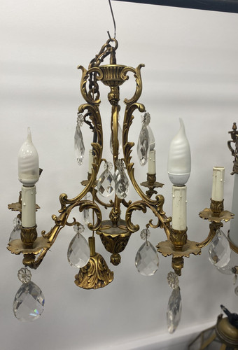Lampadario francese pesante