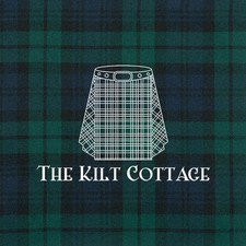 Tessuto tartan orologio nero