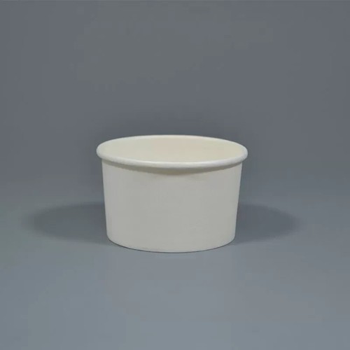Tazze gelato monouso bianche