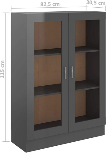 Armadio libreria vetrinetta - libreria,