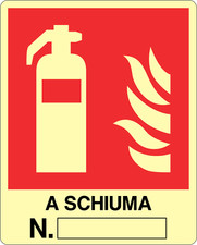 M-ITALY CARTELLO LUMINESCENTE