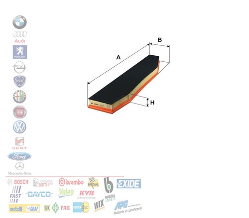 Filtro aria bmw - filtro,