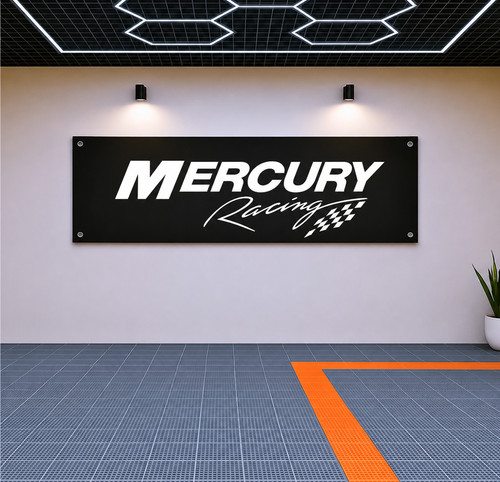 Bandiera corsa mercury - da,